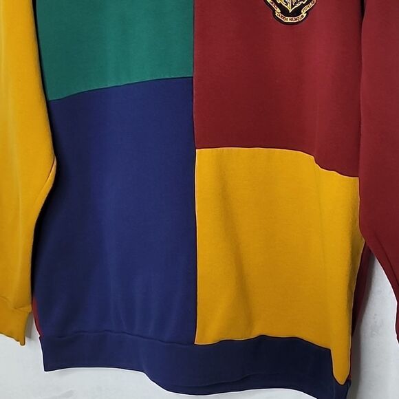 Harry Potter Hogwarts Colorblock Crewneck Sweater Size 2X - Picture 3 of 6